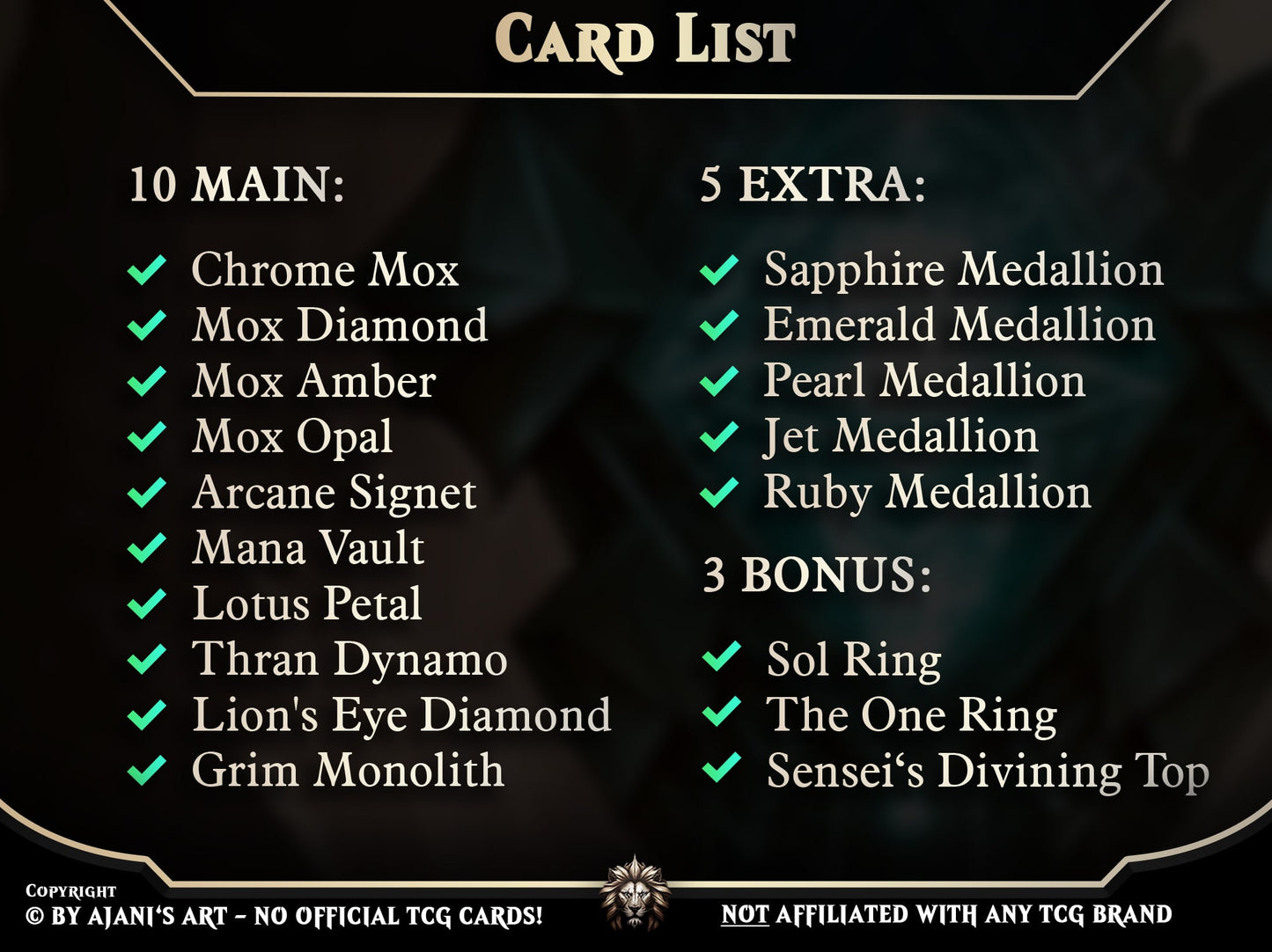 EDH Mana Rocks (Classic)