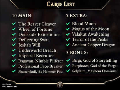 EDH Red Staples
