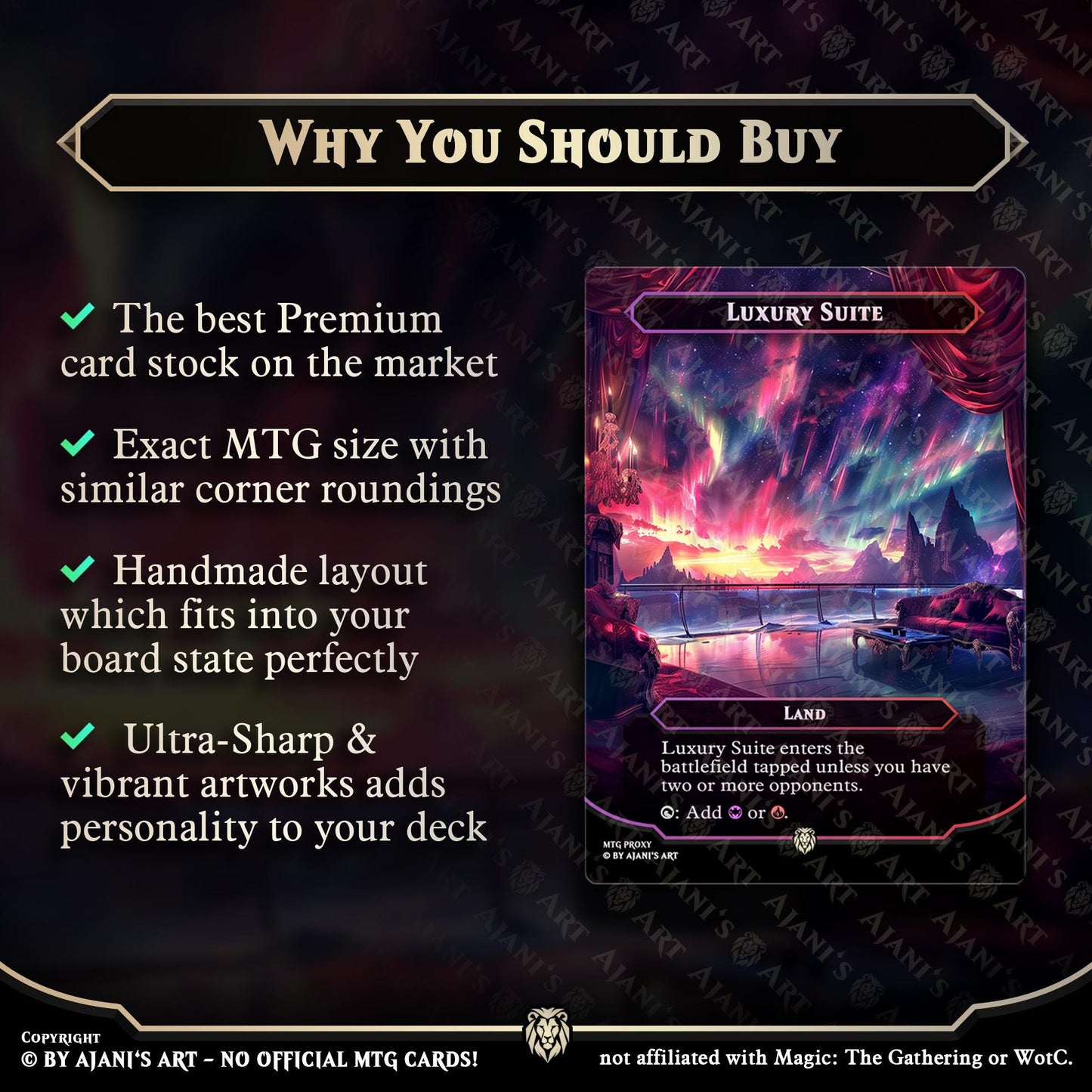 a card with the title and description for the card