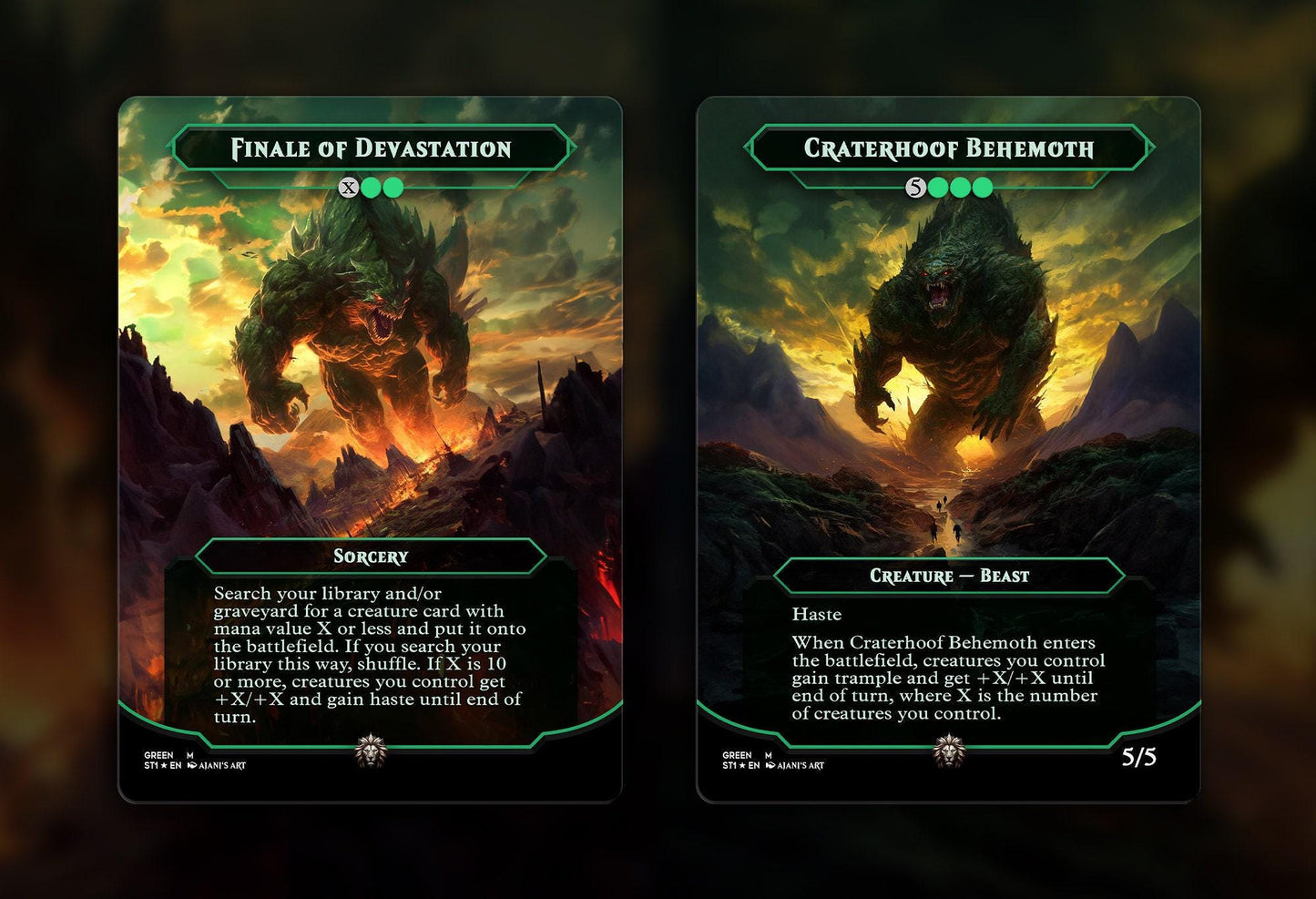 EDH Green Staples