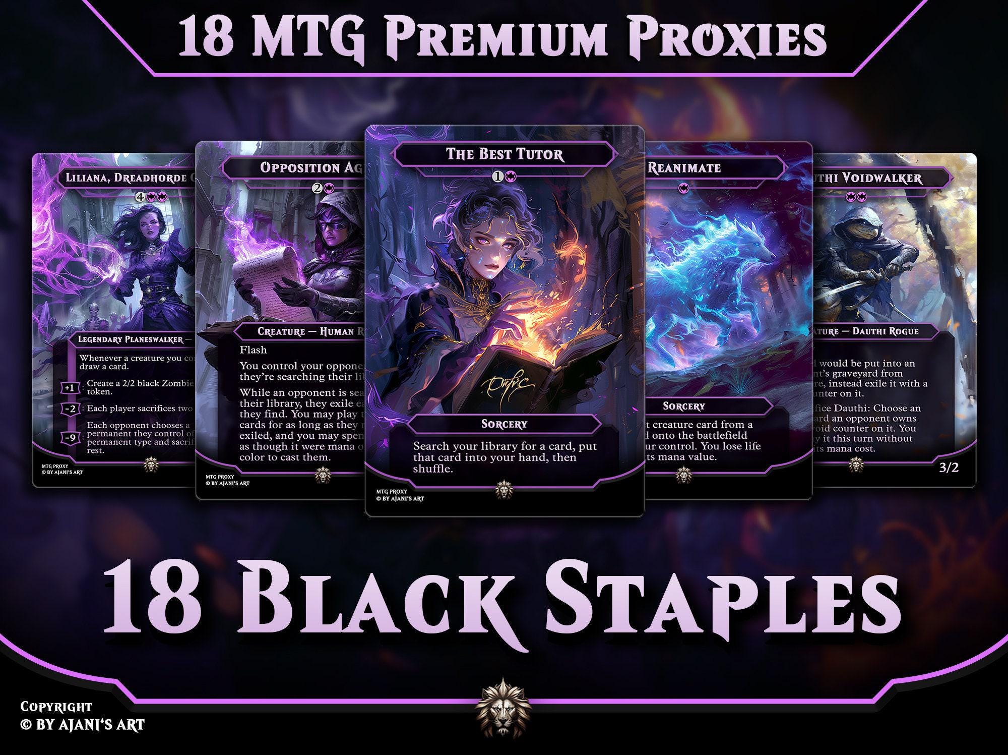 EDH Black Staples