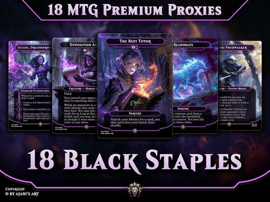 EDH Black Staples